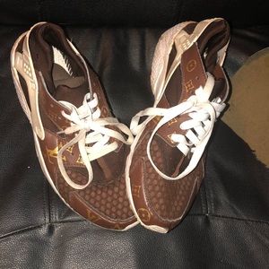 LV custom huaraches